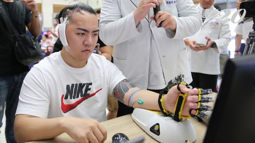 復健就像打電動 中風患者戴上「希望之手」解任務重獲新生/medical/318303