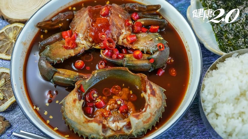 韓式醬油蟹、生醉蟹好吃？高濃度料酒、辣椒無法殺死寄生蟲！這2類人不宜多吃蟹/nutrition/336650