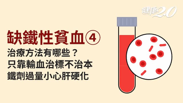 缺鐵性貧血／血色素是關鍵檢查指標！眼瞼泛白輔助判斷 輸血不能根治缺鐵性貧血