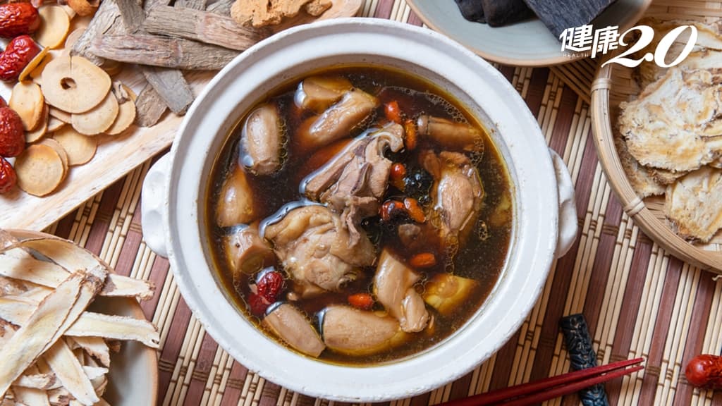 食補 煲湯 雞湯 中藥材 紅棗