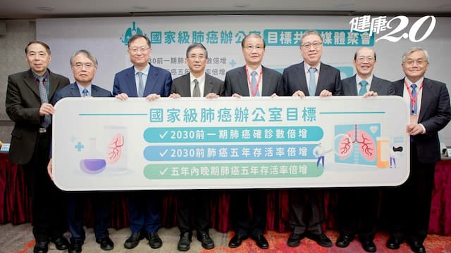 2/3肺癌患者不吸菸 成因待解！中研院士召集6大學會籲：成立國家肺癌辦公室