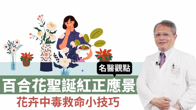 這些花竟然都有毒！百合花、聖誕紅、金針花 花卉中毒救命小技巧