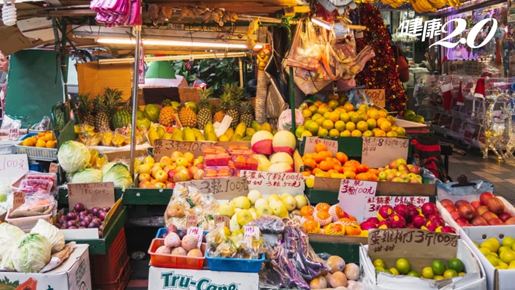 水果攤 市場 各種水果 傳統市場