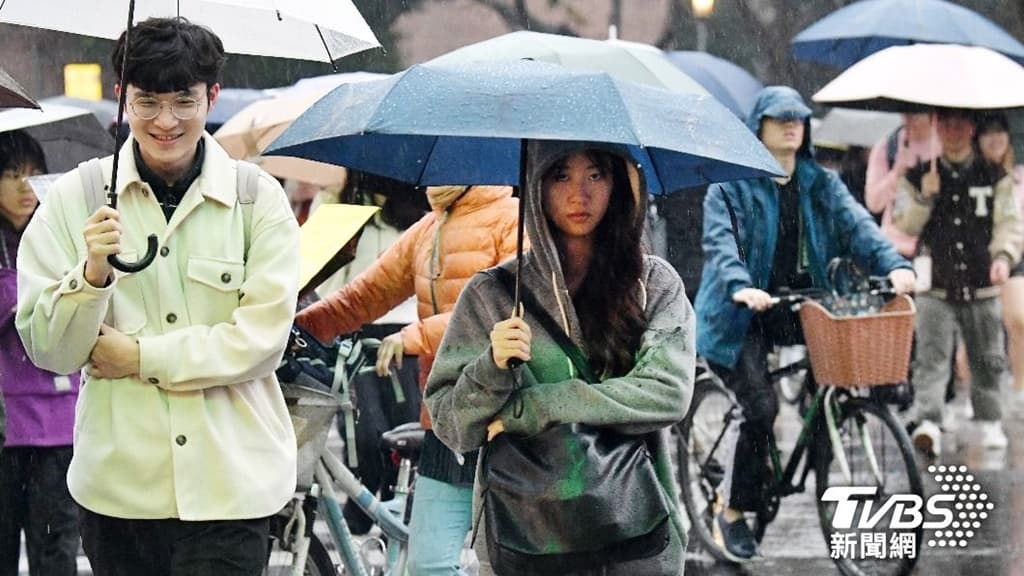 大雨 雨勢 鋒面 變天