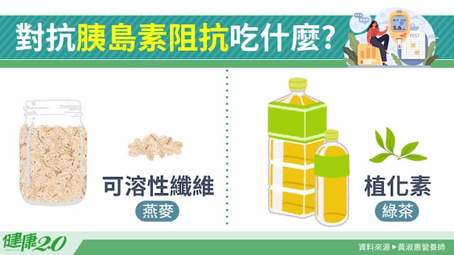 對抗胰島素阻抗飲食怎麼吃？胰島素阻抗這樣吃燕麥、綠茶可逆轉/nutrition/349874