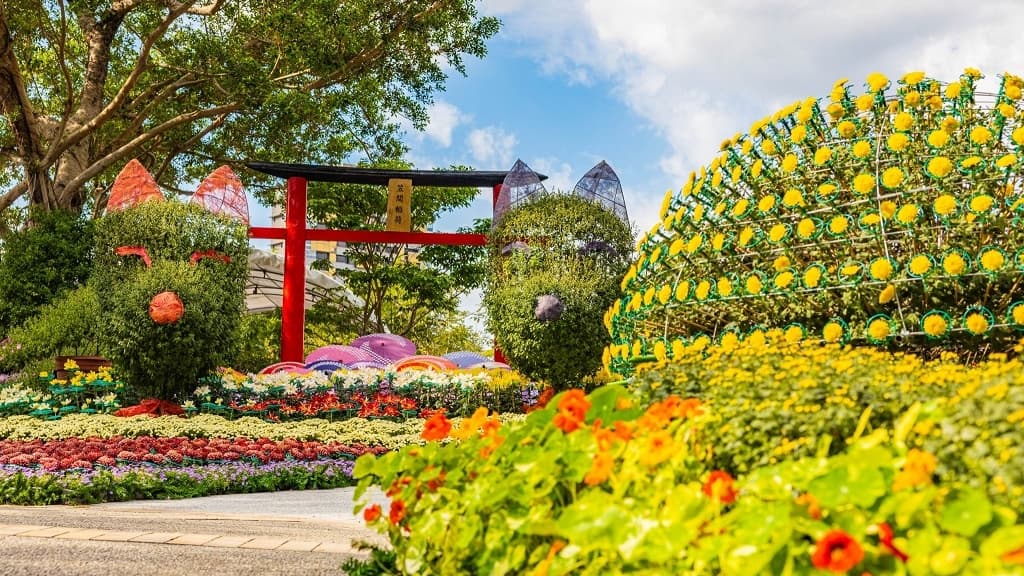 士林官邸-賞花-菊花-賞菊