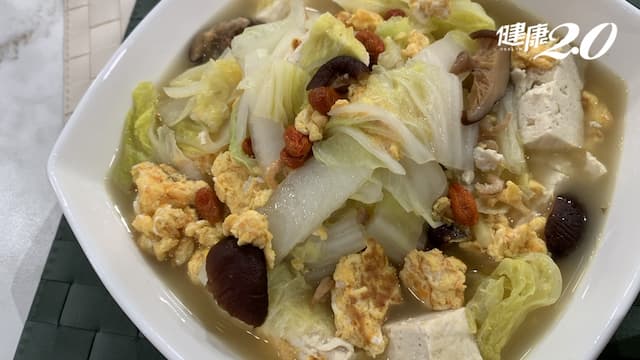 豆腐白菜滷／減緩口腔發炎、牙口不好一定要吃！幫口腔殺菌要吃它/recipe/352145