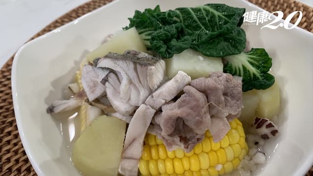 四神鮮肉片湯／肉片取代內臟低脂好滋味 平補藥膳助攻免疫力/recipe/352553