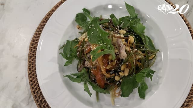 松露海帶彩絲／海帶纖維與鯖魚Omega-3的完美結合，助你維護心血管健康/recipe/353950