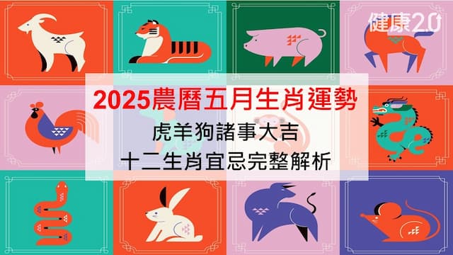 2025農曆五月<span style="color:#1BA42B;">生肖</span>運勢：虎羊狗諸事大吉！十二<span style="color:#1BA42B;">生肖</span>宜忌完整解析