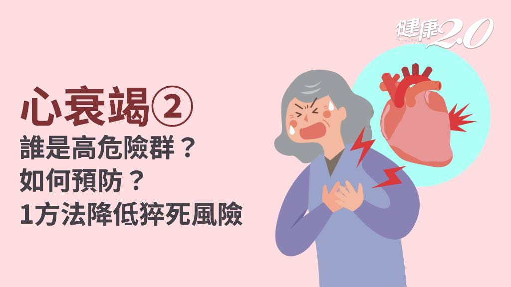 心衰竭／心衰竭高危險群有哪些？如何預防心衰竭？心衰竭必知10件事