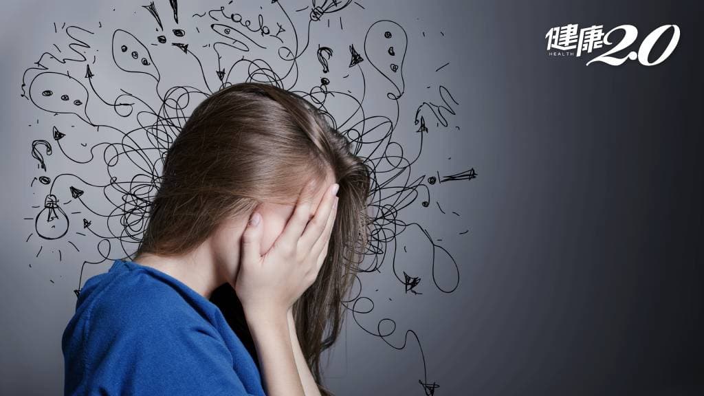 焦慮症 憂鬱 女人 摀臉 恐慌